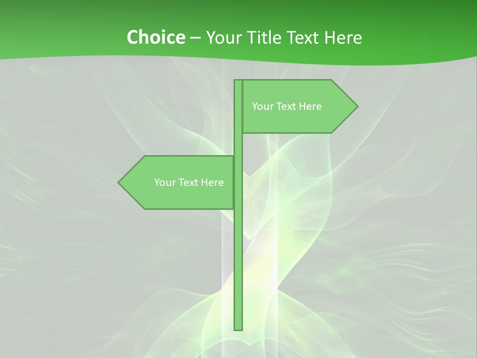 Psychedelic Fantasy Glowing PowerPoint Template