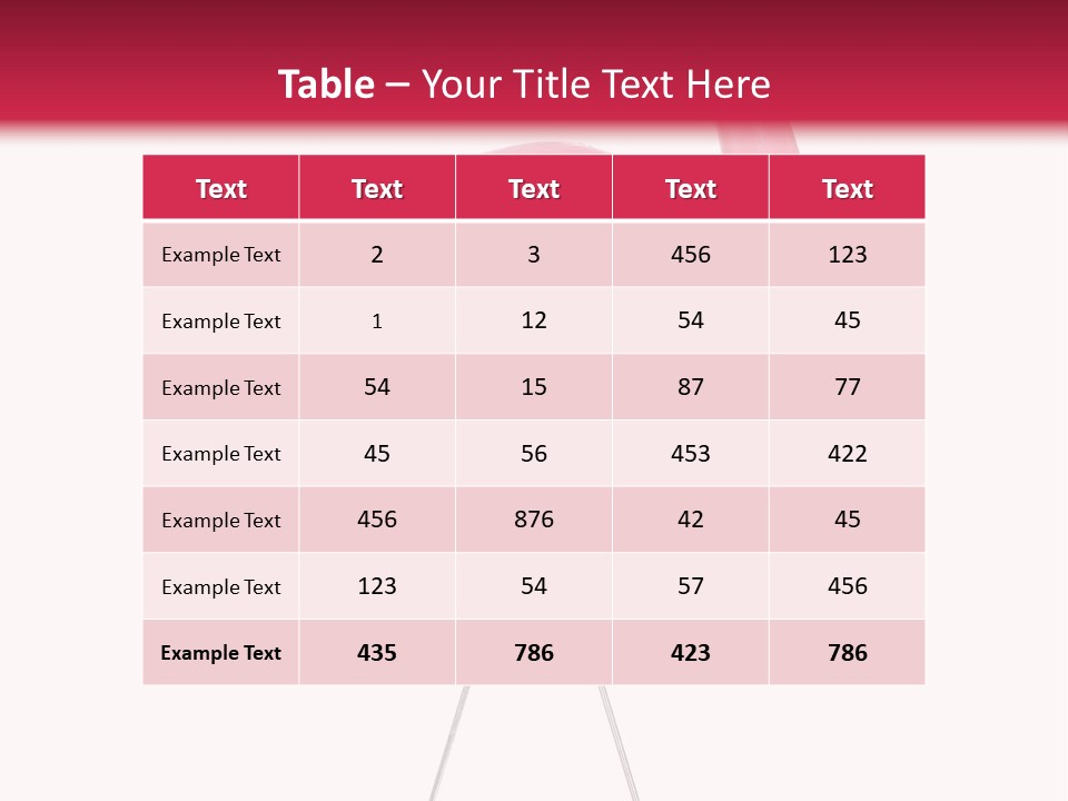 Isolated Studio Panoramic PowerPoint Template