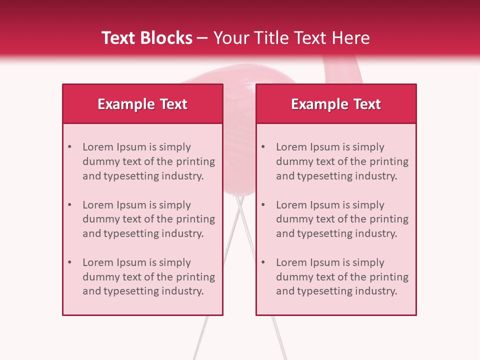 Isolated Studio Panoramic PowerPoint Template
