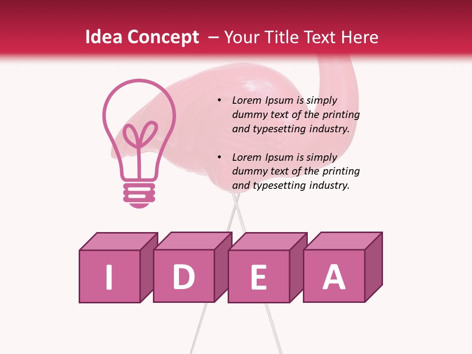 Isolated Studio Panoramic PowerPoint Template