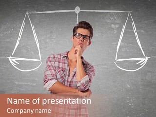 Possibility Decision Lawyer PowerPoint Template