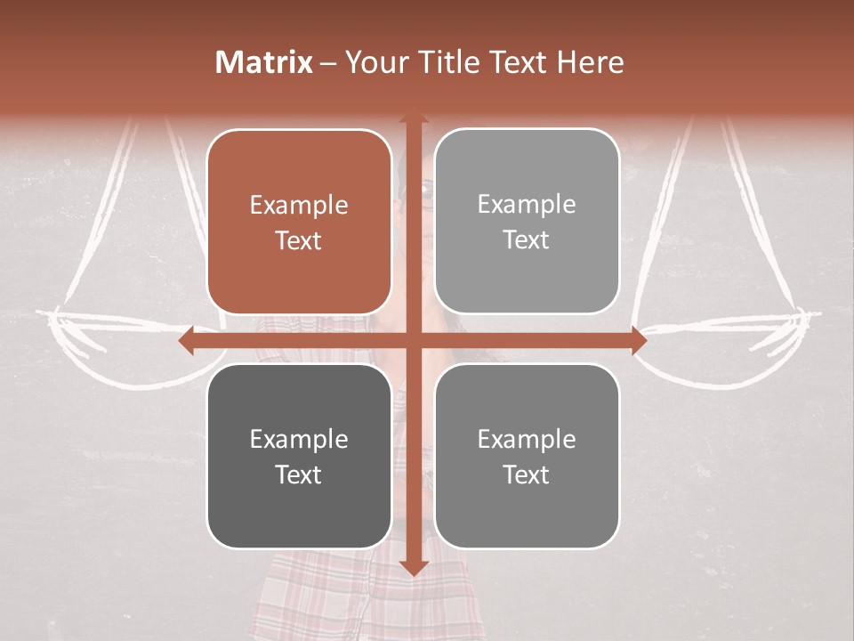 Possibility Decision Lawyer PowerPoint Template