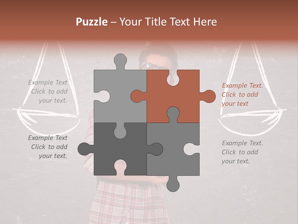 Possibility Decision Lawyer PowerPoint Template