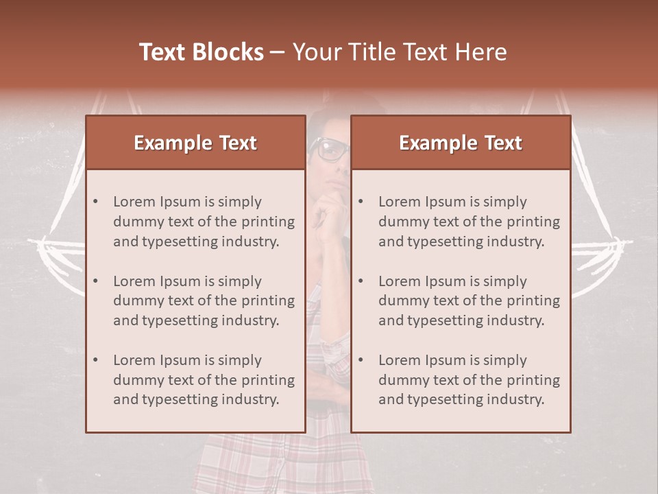 Possibility Decision Lawyer PowerPoint Template