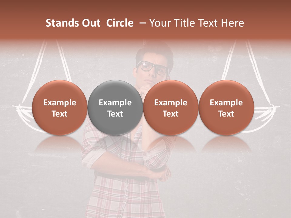 Possibility Decision Lawyer PowerPoint Template