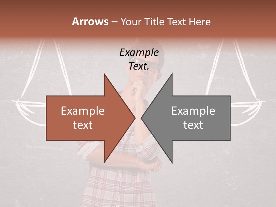 Possibility Decision Lawyer PowerPoint Template