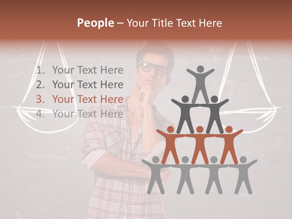 Possibility Decision Lawyer PowerPoint Template