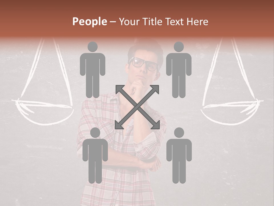 Possibility Decision Lawyer PowerPoint Template