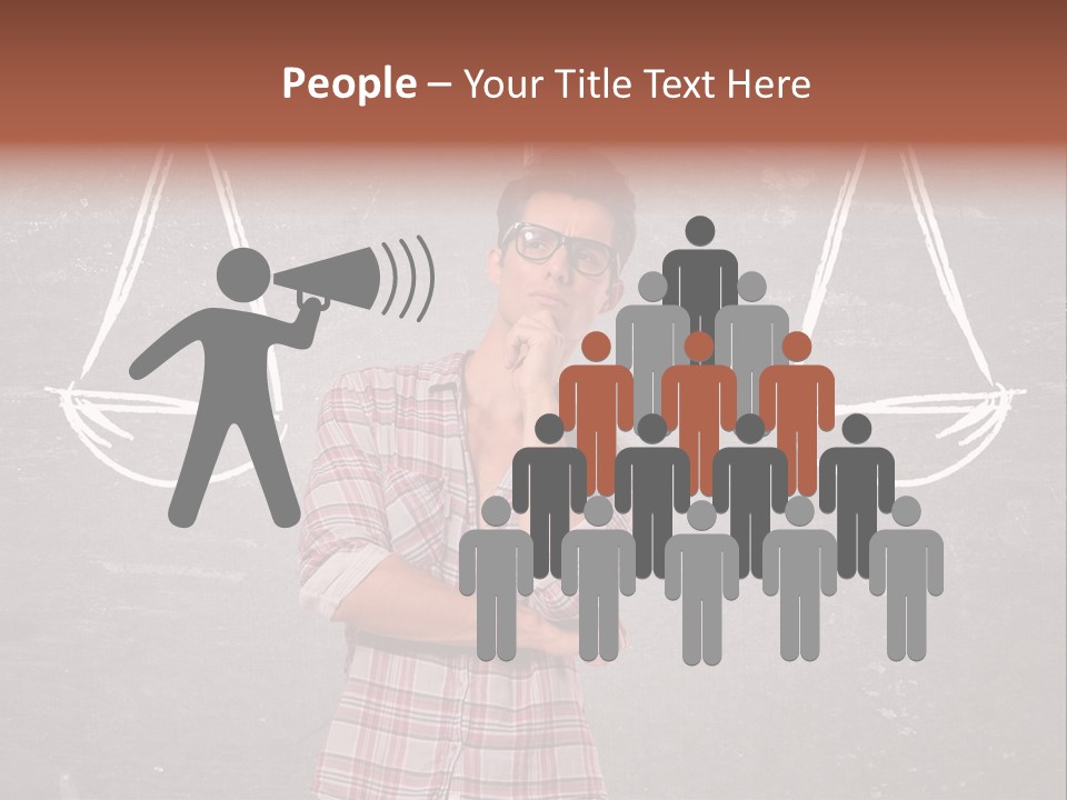 Possibility Decision Lawyer PowerPoint Template