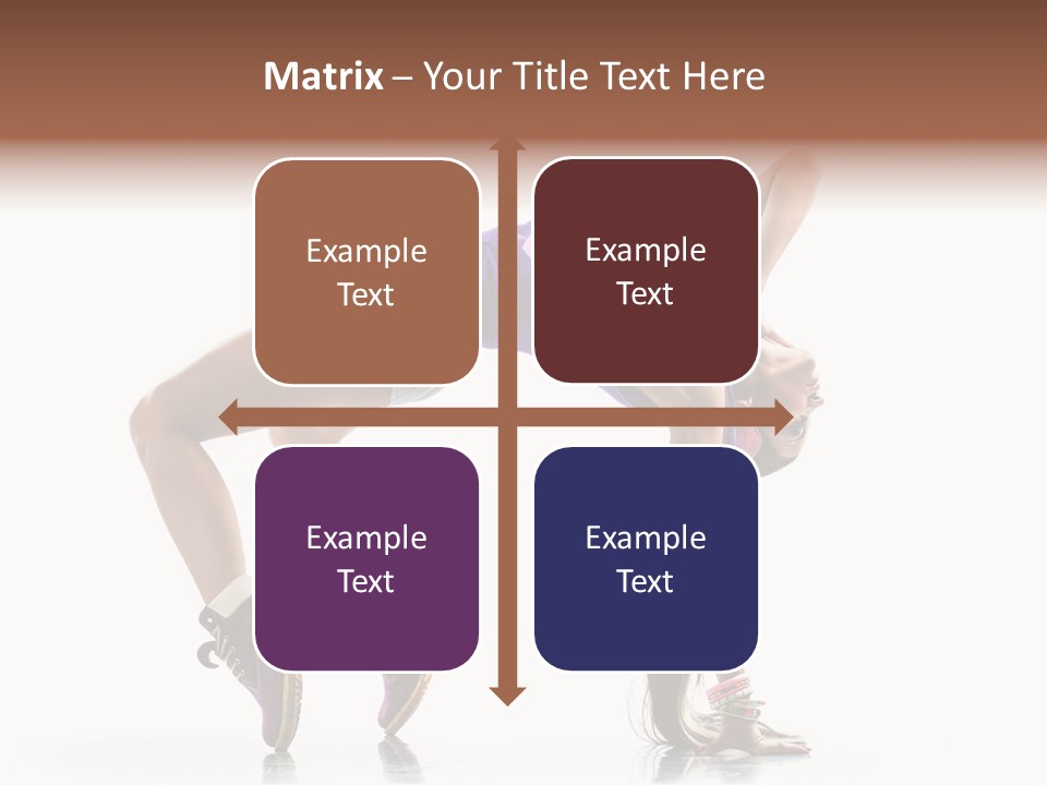 Dancer Pose Studio PowerPoint Template