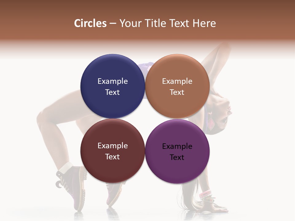 Dancer Pose Studio PowerPoint Template