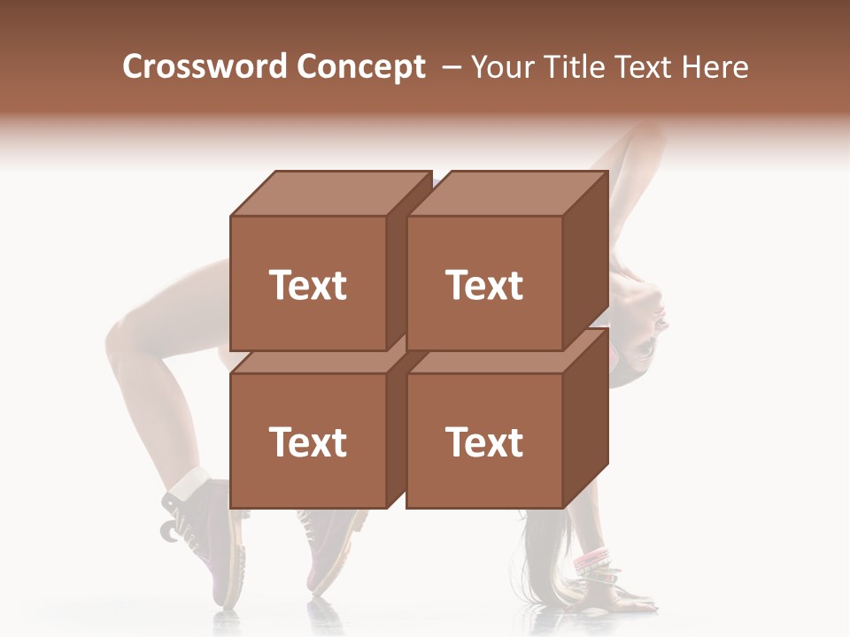 Dancer Pose Studio PowerPoint Template
