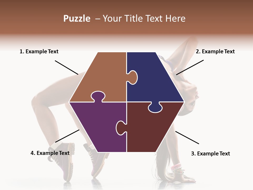 Dancer Pose Studio PowerPoint Template