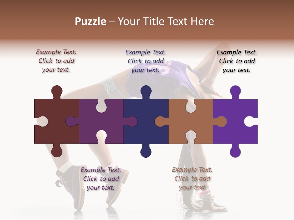 Dancer Pose Studio PowerPoint Template