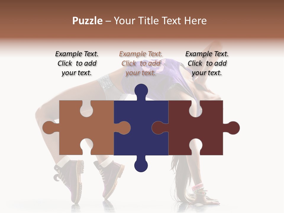 Dancer Pose Studio PowerPoint Template