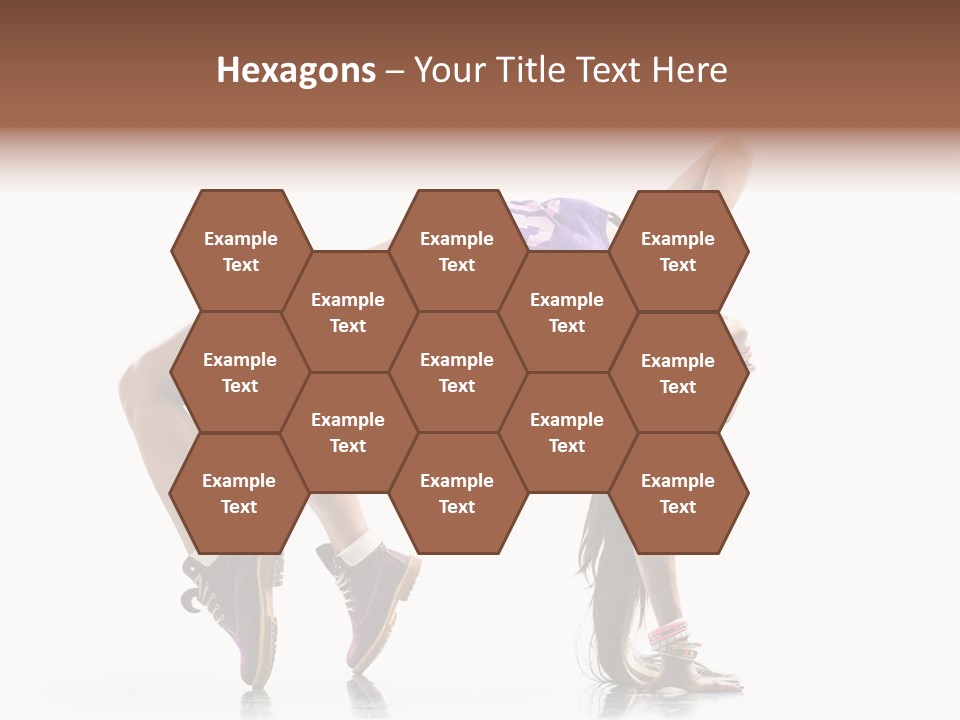 Dancer Pose Studio PowerPoint Template