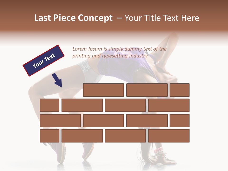 Dancer Pose Studio PowerPoint Template