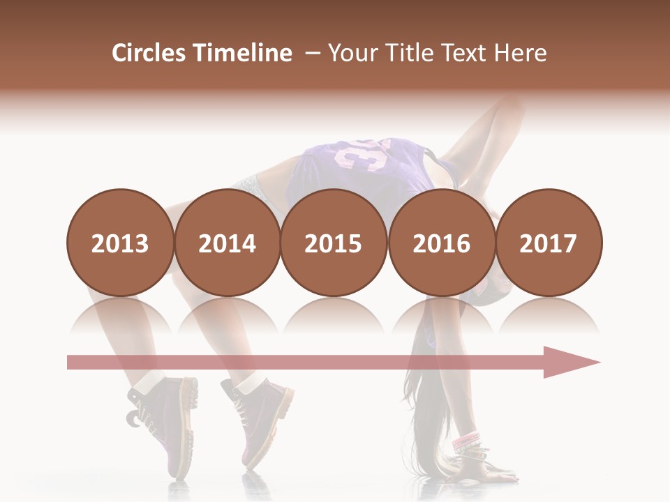 Dancer Pose Studio PowerPoint Template