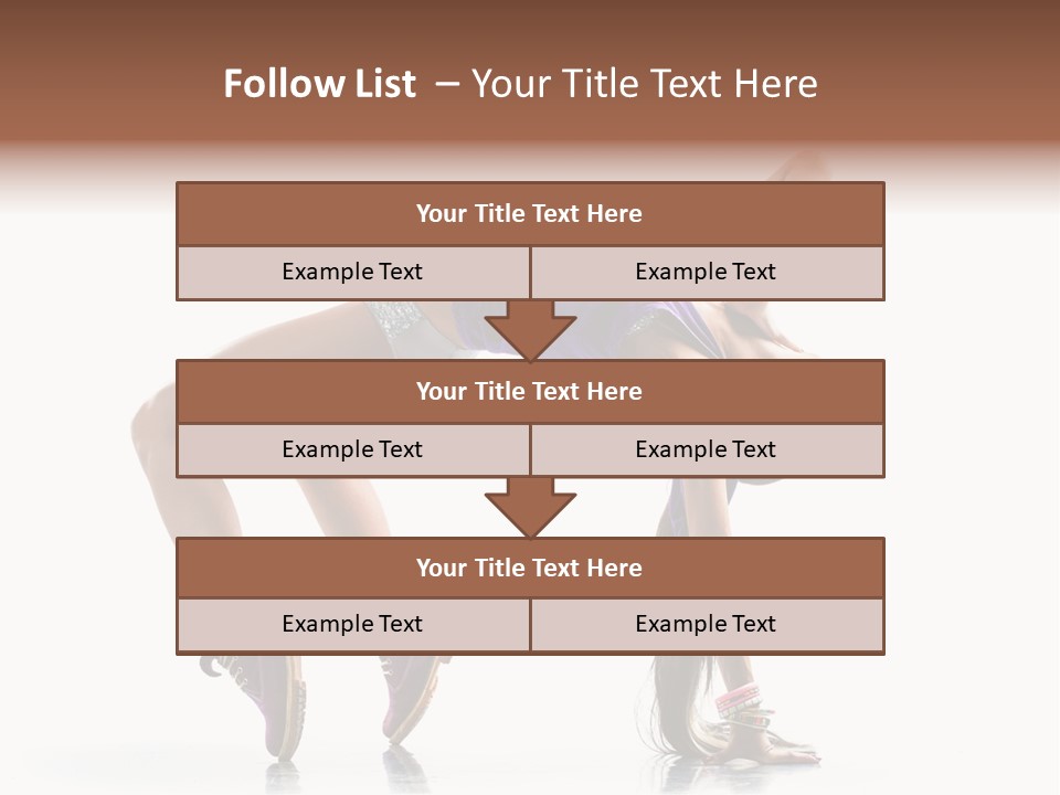 Dancer Pose Studio PowerPoint Template