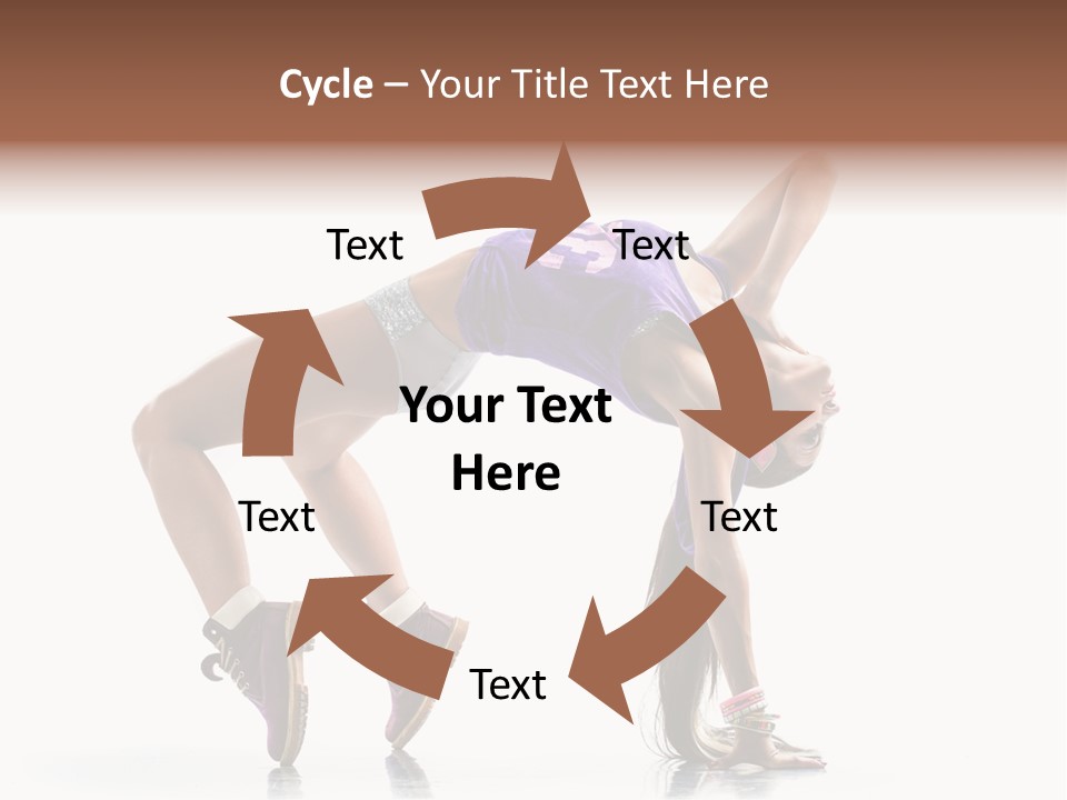 Dancer Pose Studio PowerPoint Template