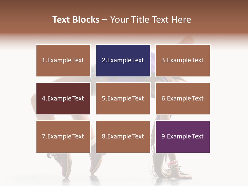 Dancer Pose Studio PowerPoint Template