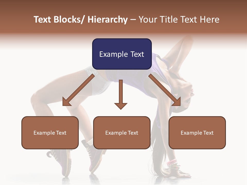 Dancer Pose Studio PowerPoint Template