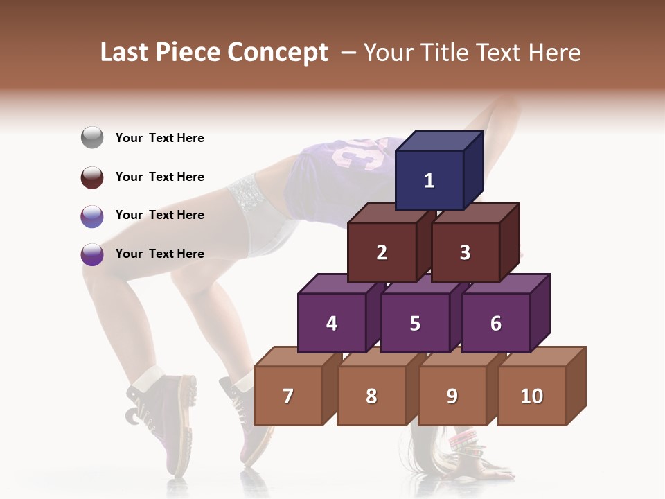 Dancer Pose Studio PowerPoint Template