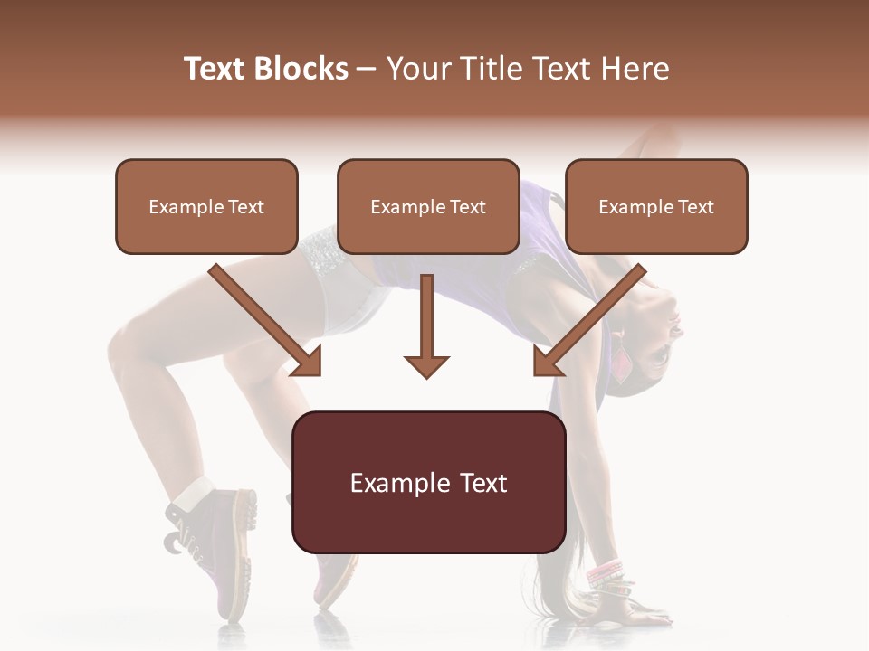 Dancer Pose Studio PowerPoint Template