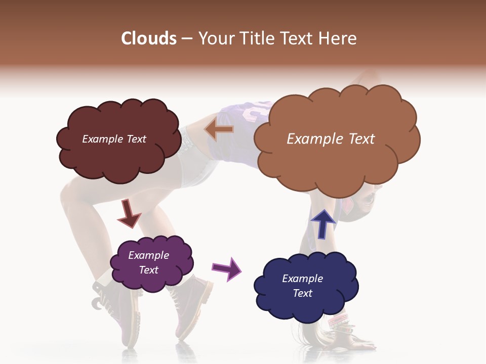 Dancer Pose Studio PowerPoint Template