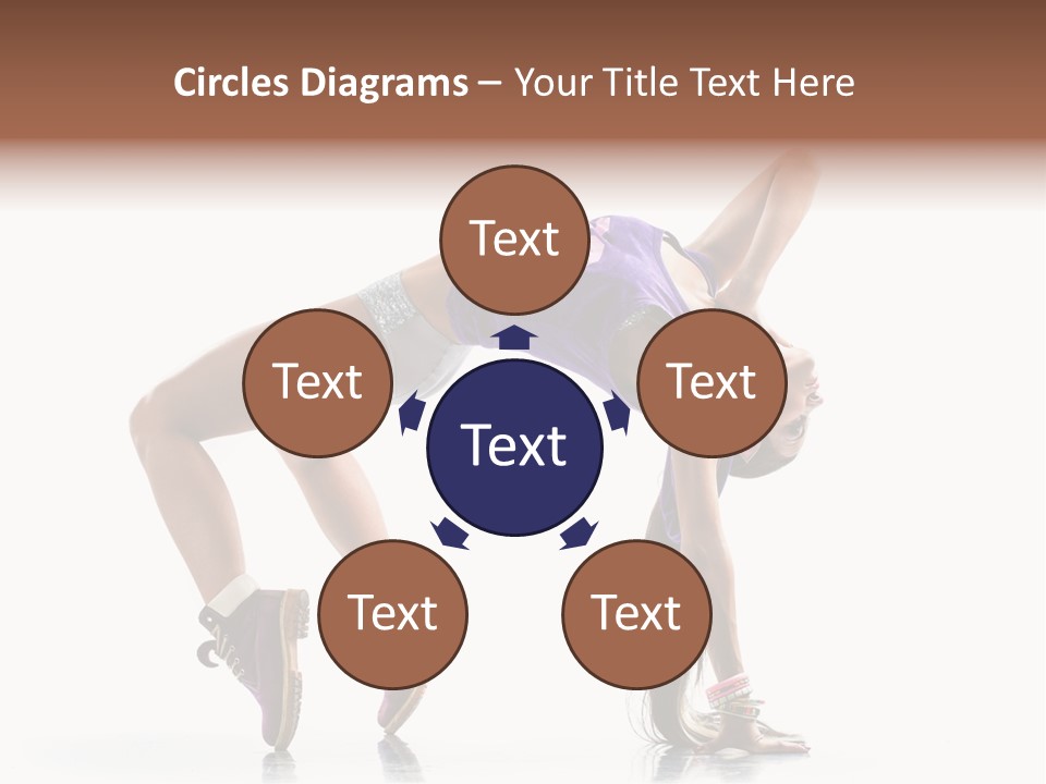 Dancer Pose Studio PowerPoint Template