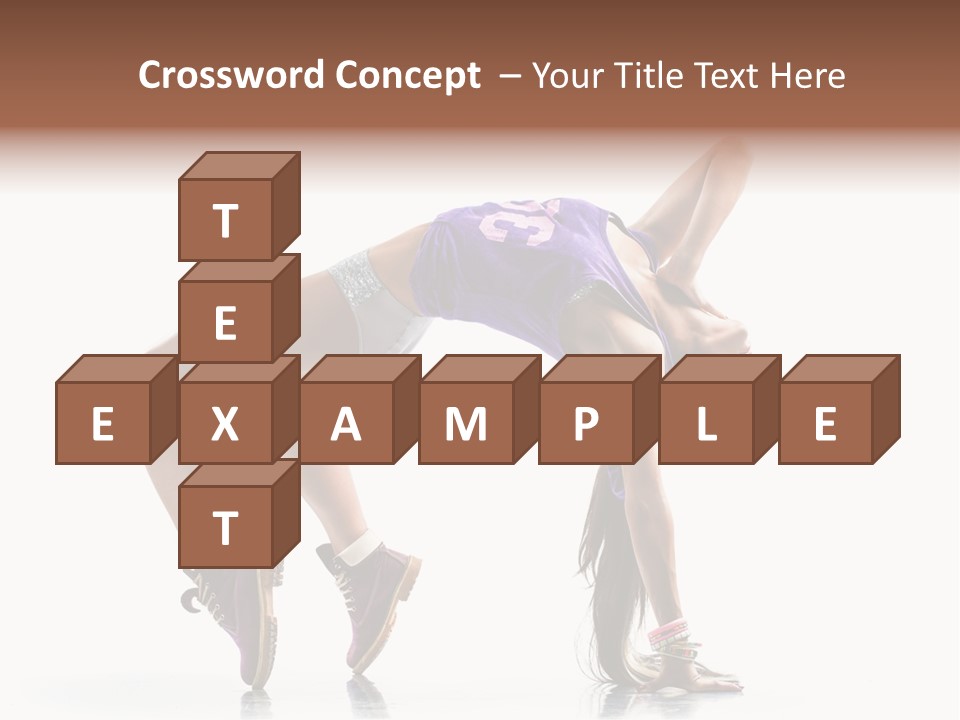 Dancer Pose Studio PowerPoint Template