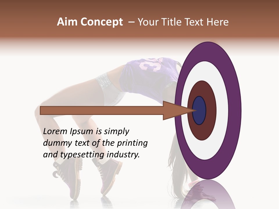 Dancer Pose Studio PowerPoint Template
