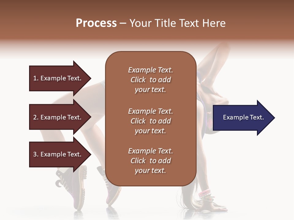Dancer Pose Studio PowerPoint Template