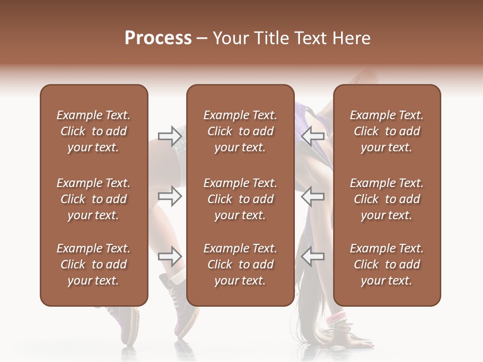 Dancer Pose Studio PowerPoint Template