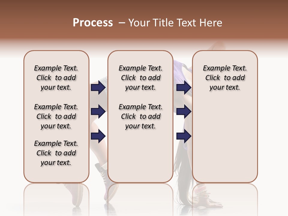 Dancer Pose Studio PowerPoint Template