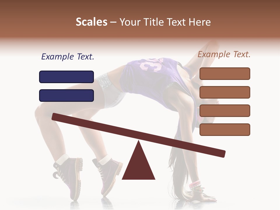 Dancer Pose Studio PowerPoint Template