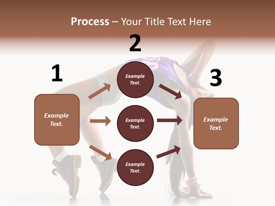 Dancer Pose Studio PowerPoint Template
