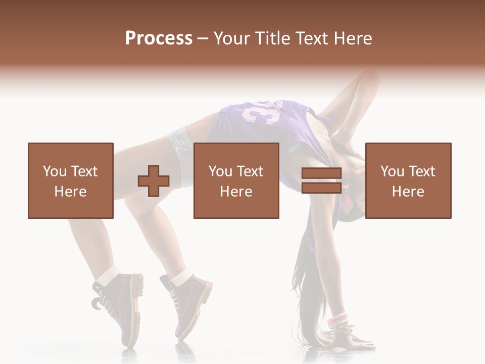 Dancer Pose Studio PowerPoint Template