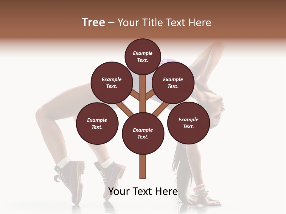 Dancer Pose Studio PowerPoint Template