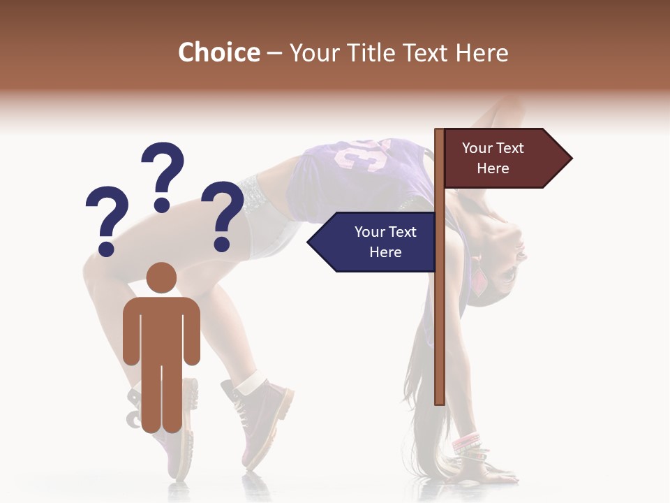 Dancer Pose Studio PowerPoint Template