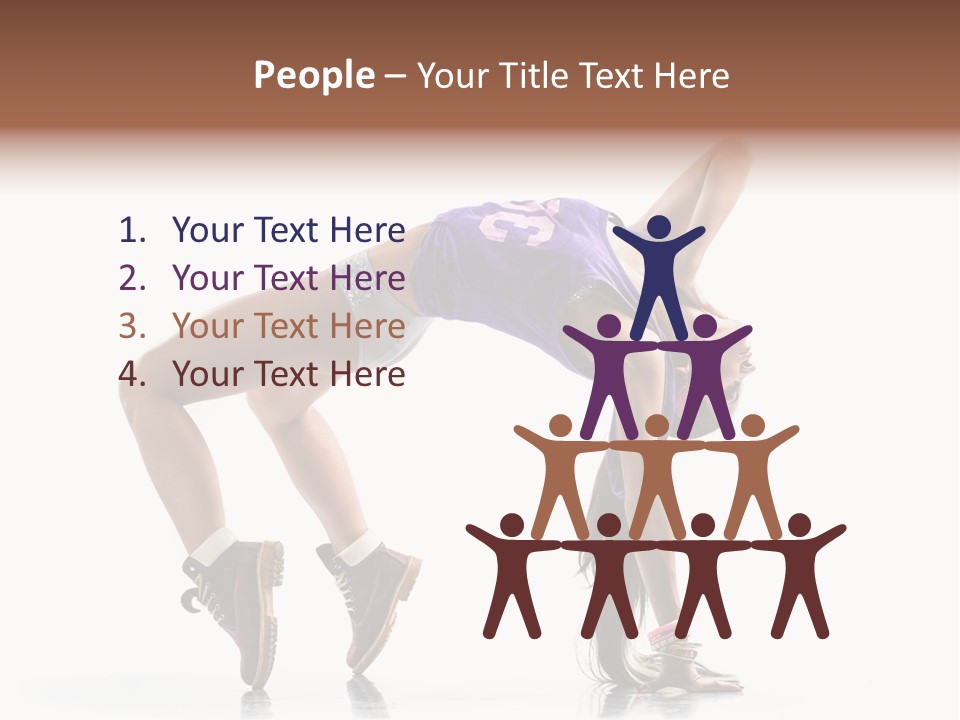 Dancer Pose Studio PowerPoint Template