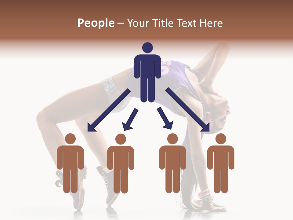 Dancer Pose Studio PowerPoint Template