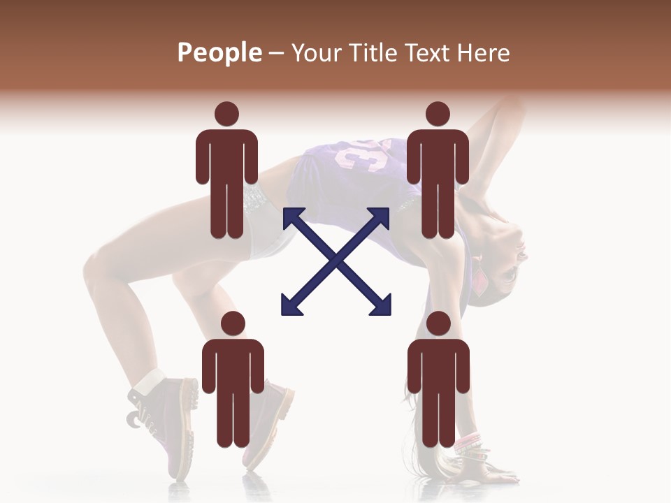 Dancer Pose Studio PowerPoint Template