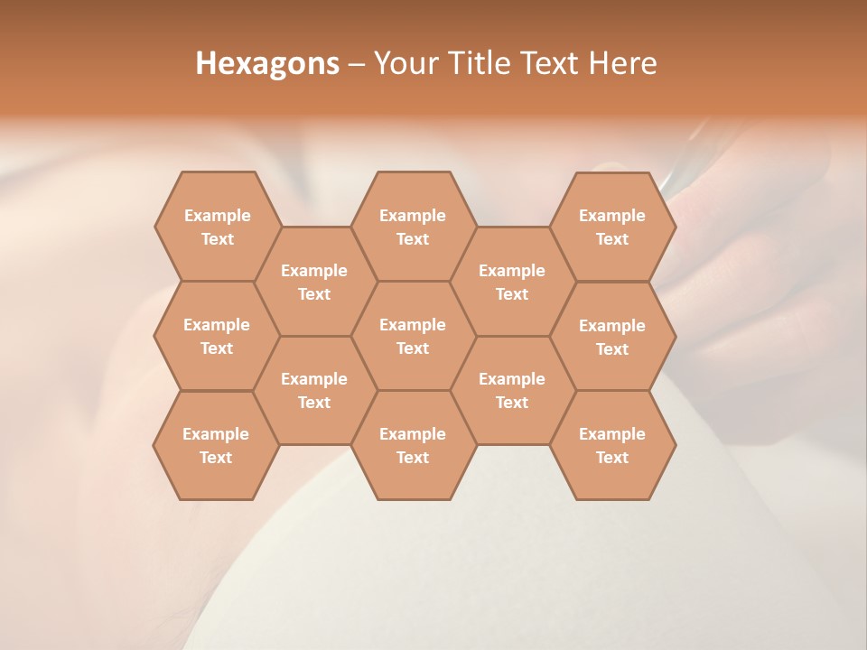 Pampering Female Beautician PowerPoint Template