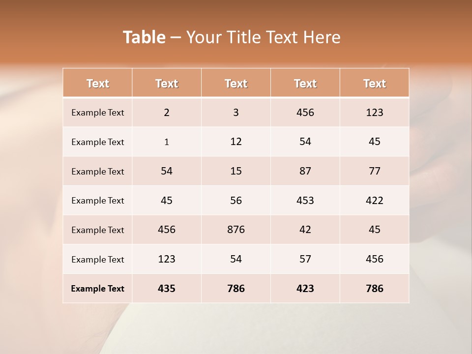 Pampering Female Beautician PowerPoint Template