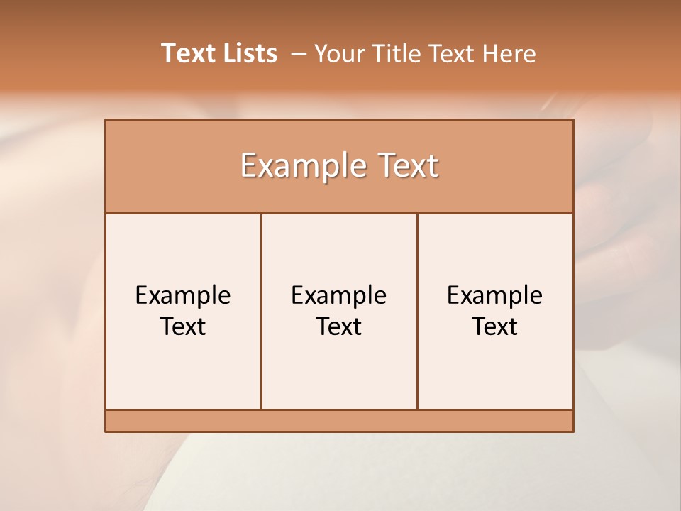 Pampering Female Beautician PowerPoint Template