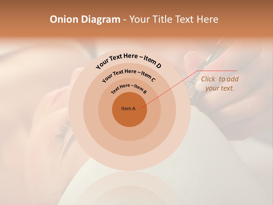 Pampering Female Beautician PowerPoint Template