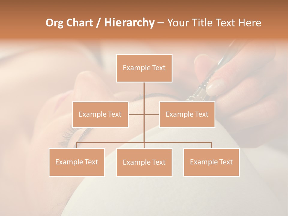 Pampering Female Beautician PowerPoint Template