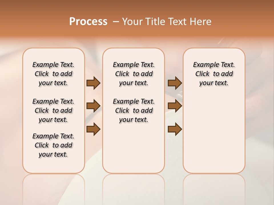 Pampering Female Beautician PowerPoint Template