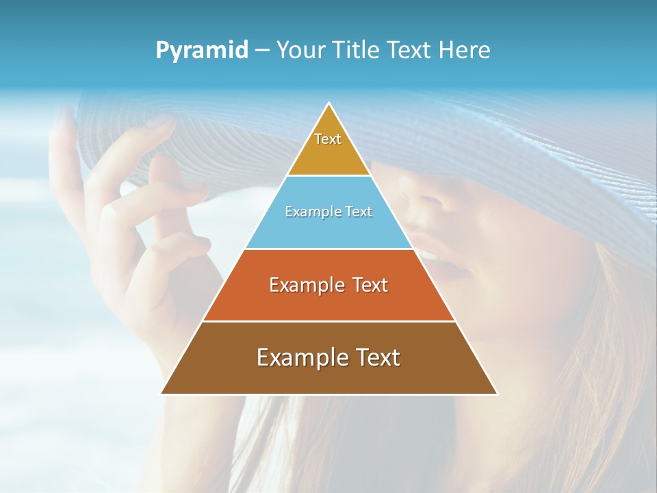 Beautiful Sea Glamour PowerPoint Template